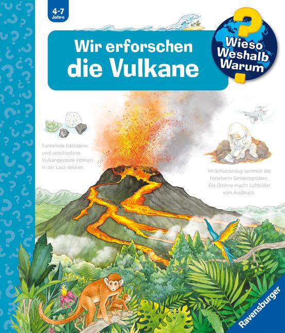 Wieso? Weshalb? Warum?, Band 4: Wir erforschen die Vulkane