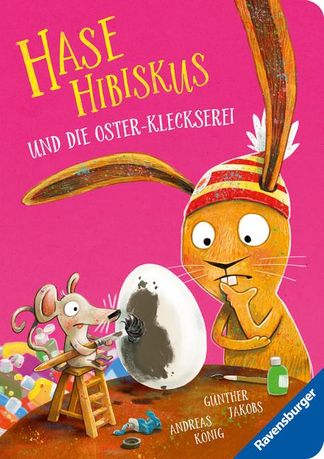 Hase Hibiskus: Die Oster-Kleckserei