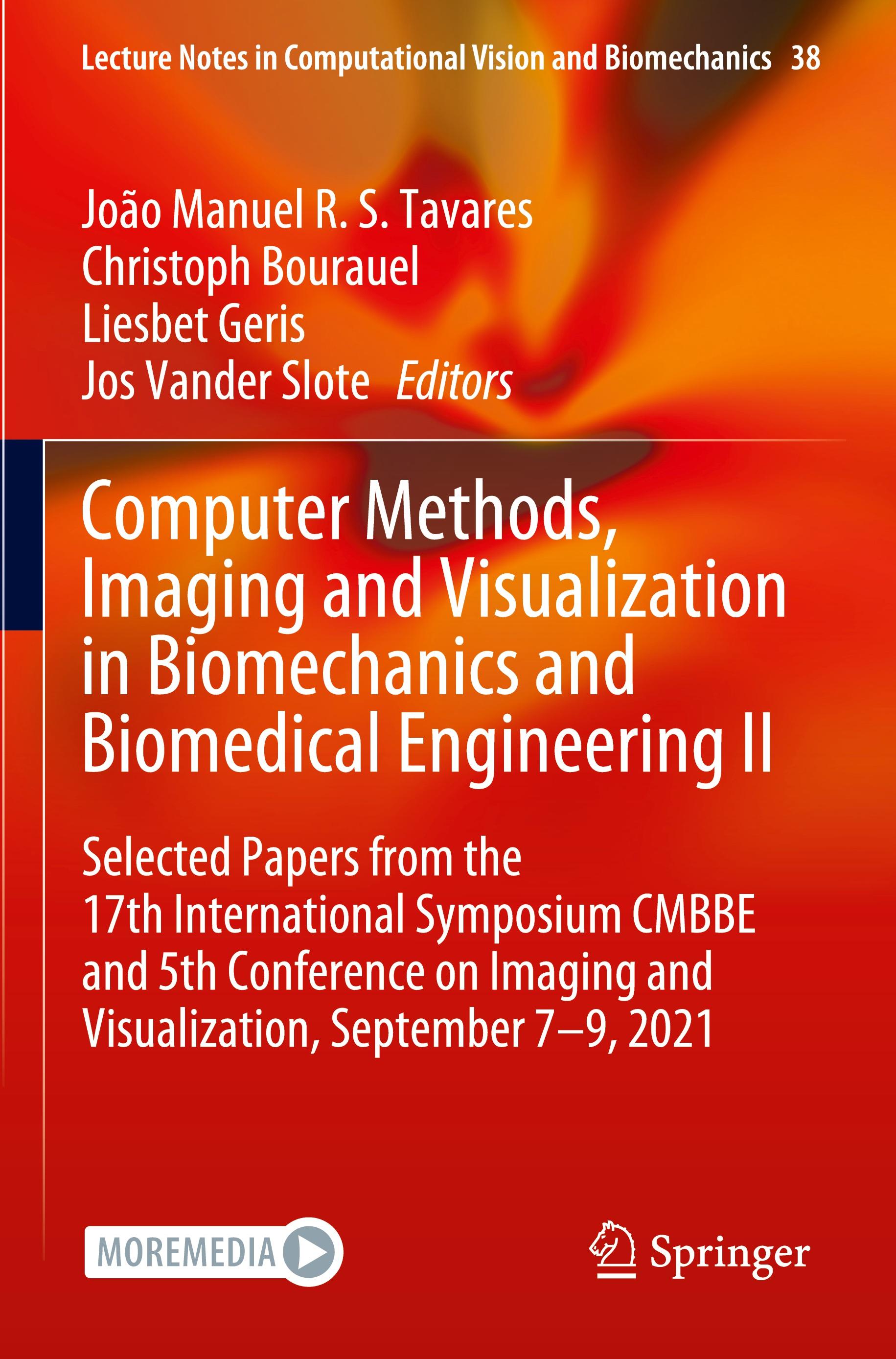 Computer Methods, Imaging and Visualization in Biomechanics and Biomedical Engineering II