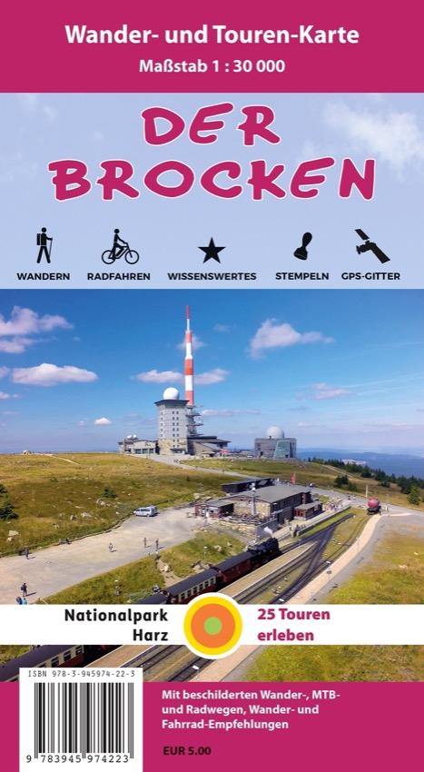 Der Brocken 1 : 30 000