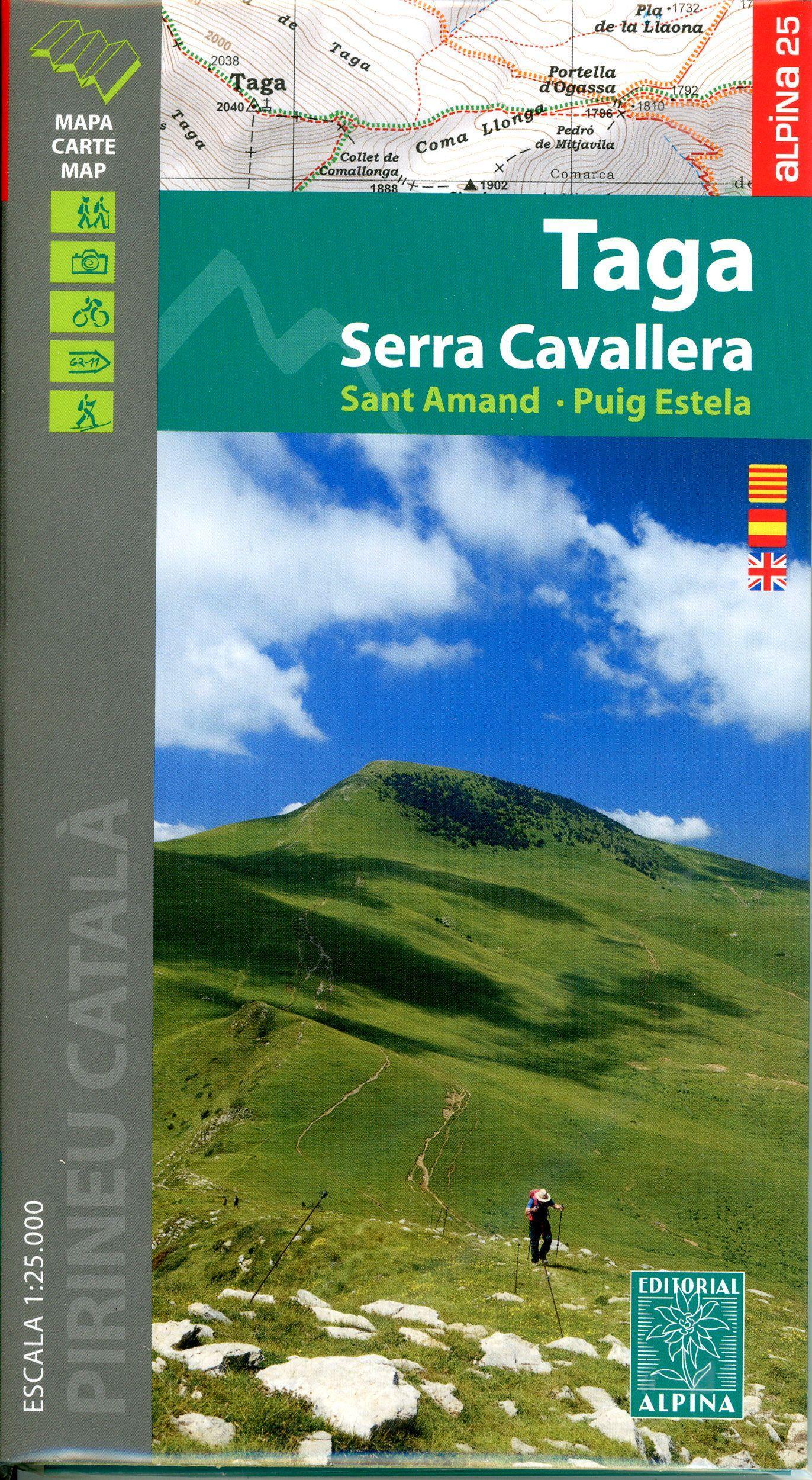 Taga Serra Cavallera 1:25000