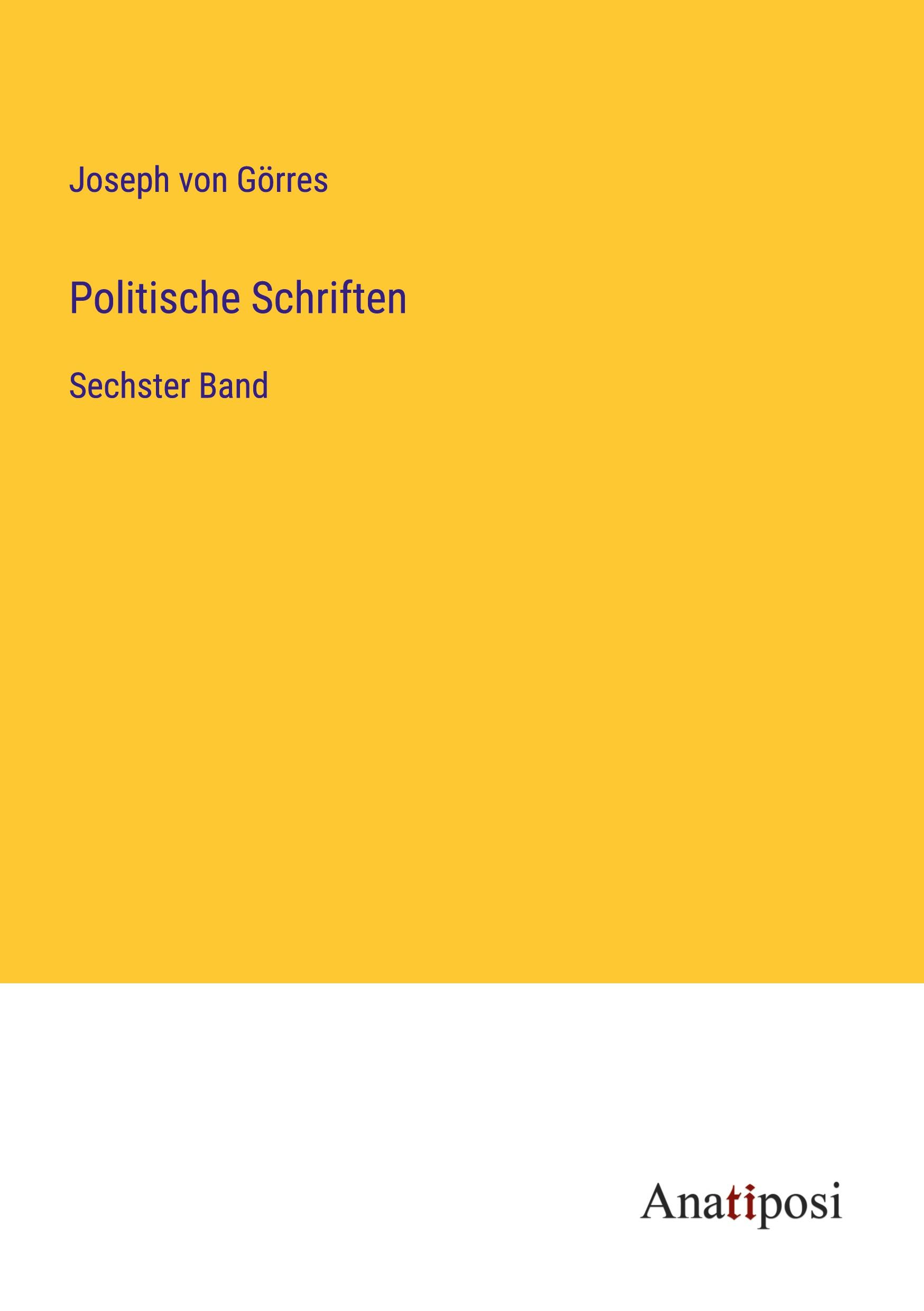 Politische Schriften