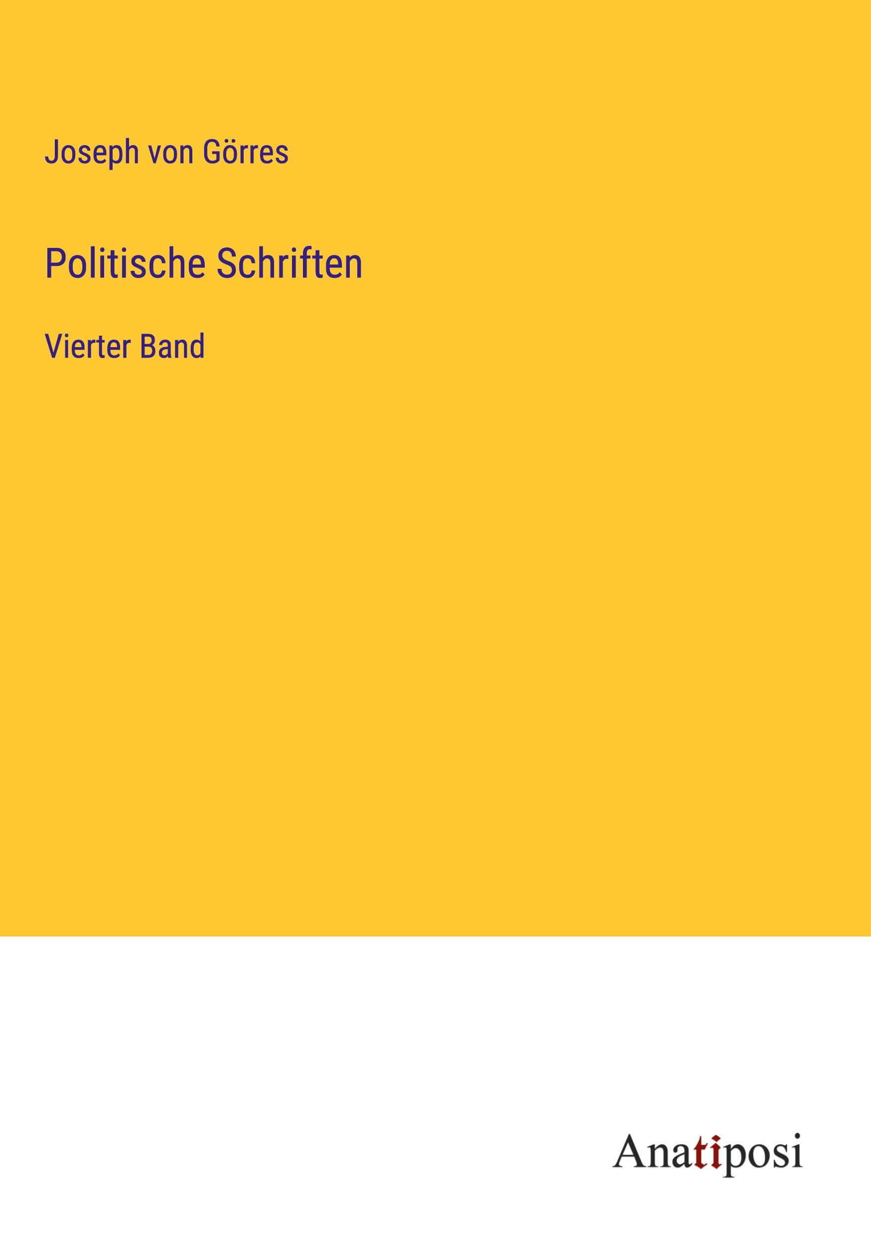 Politische Schriften