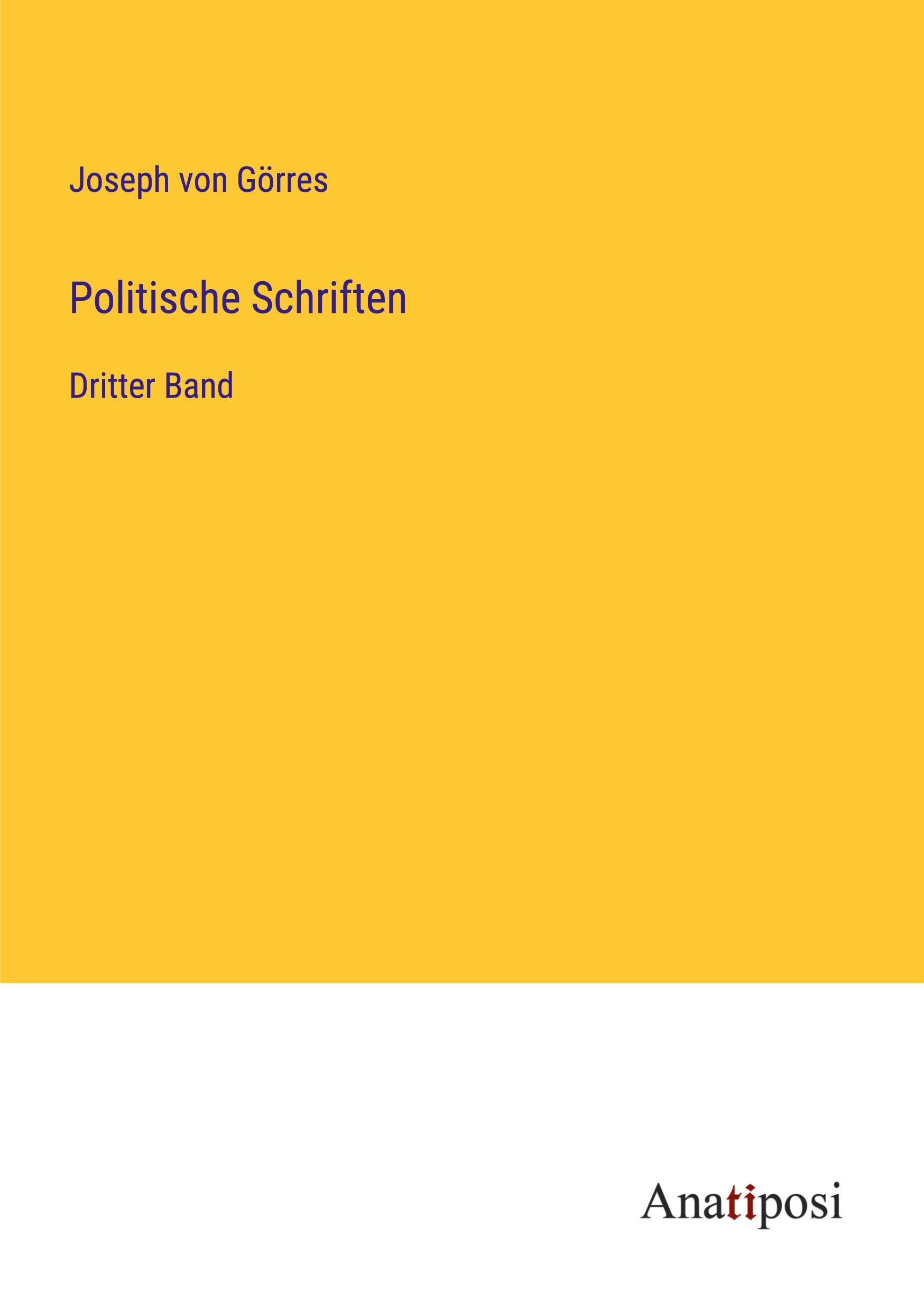 Politische Schriften