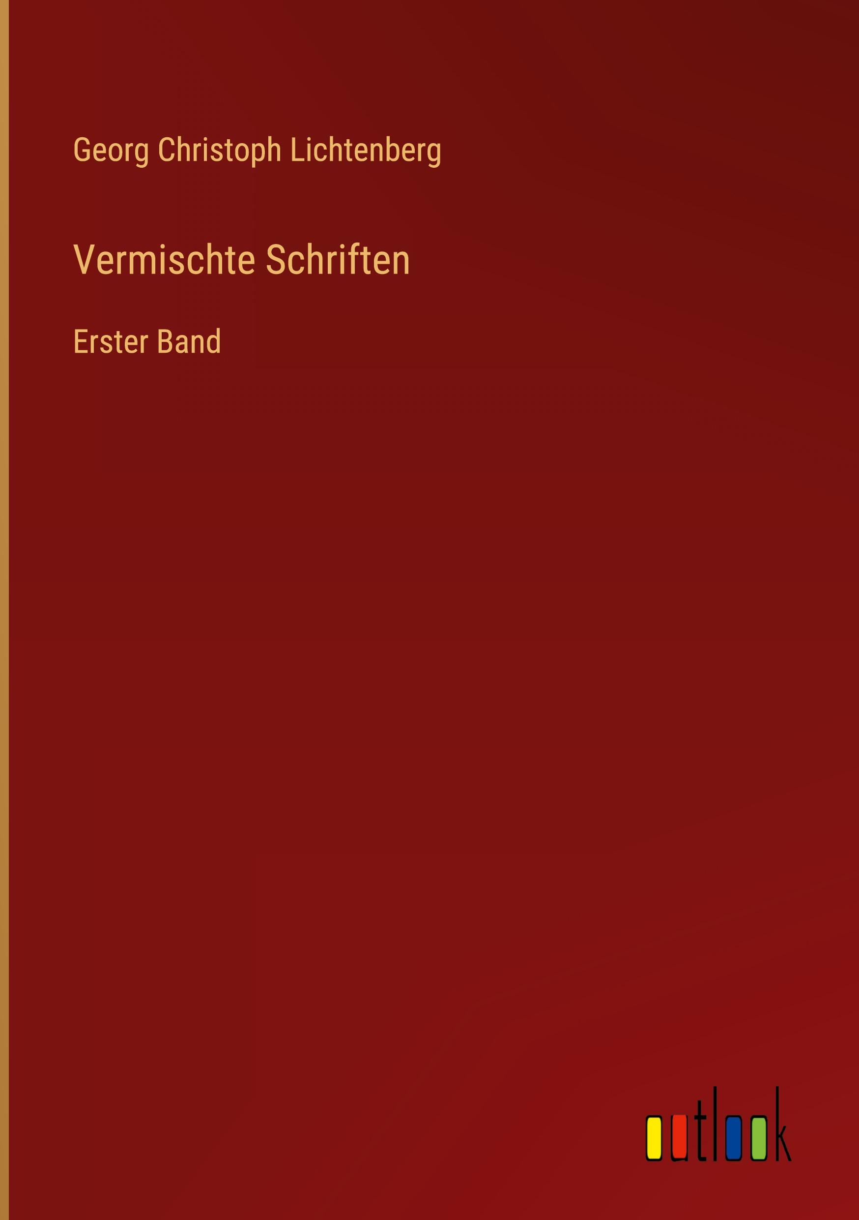 Vermischte Schriften