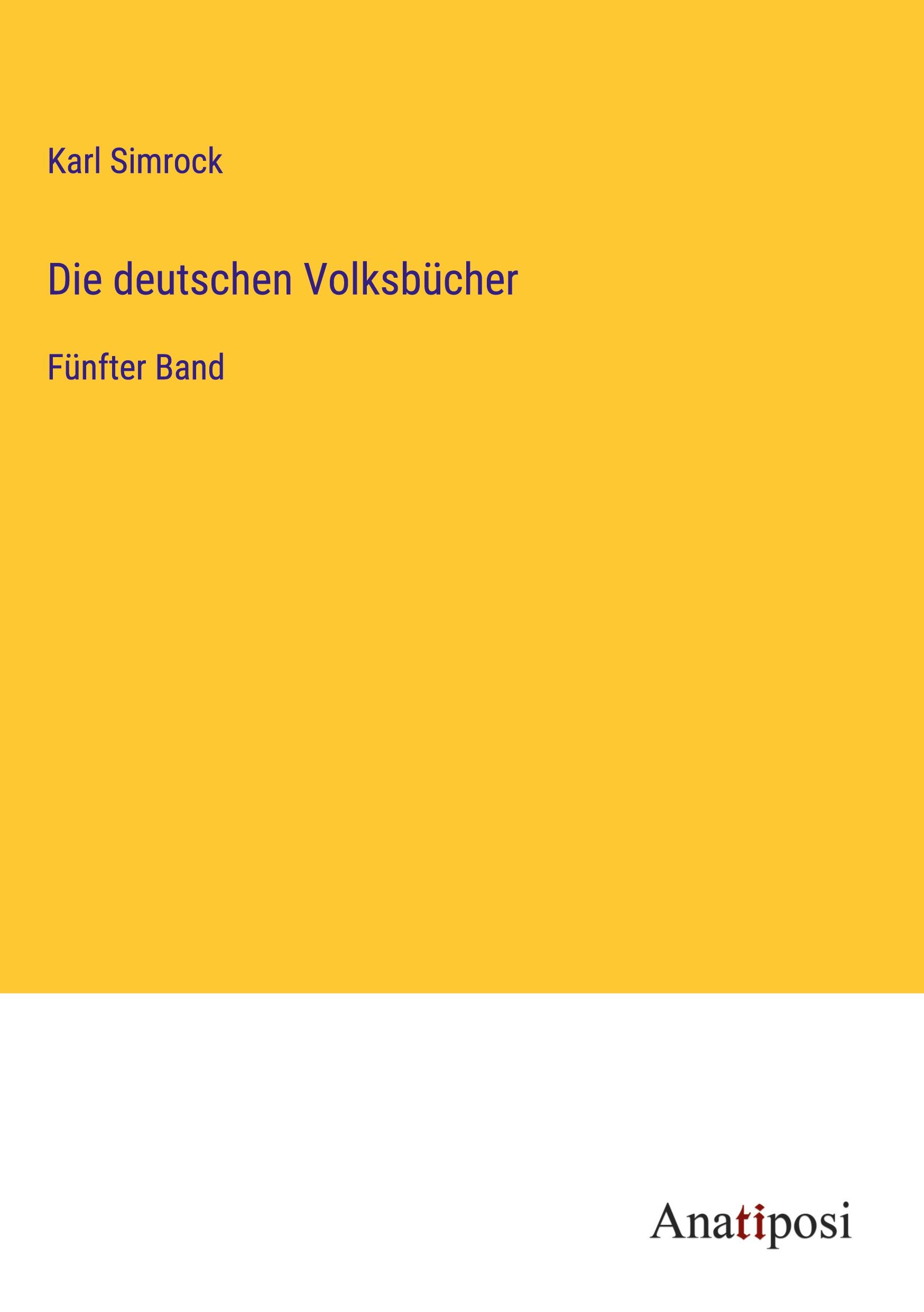 Die deutschen Volksbücher