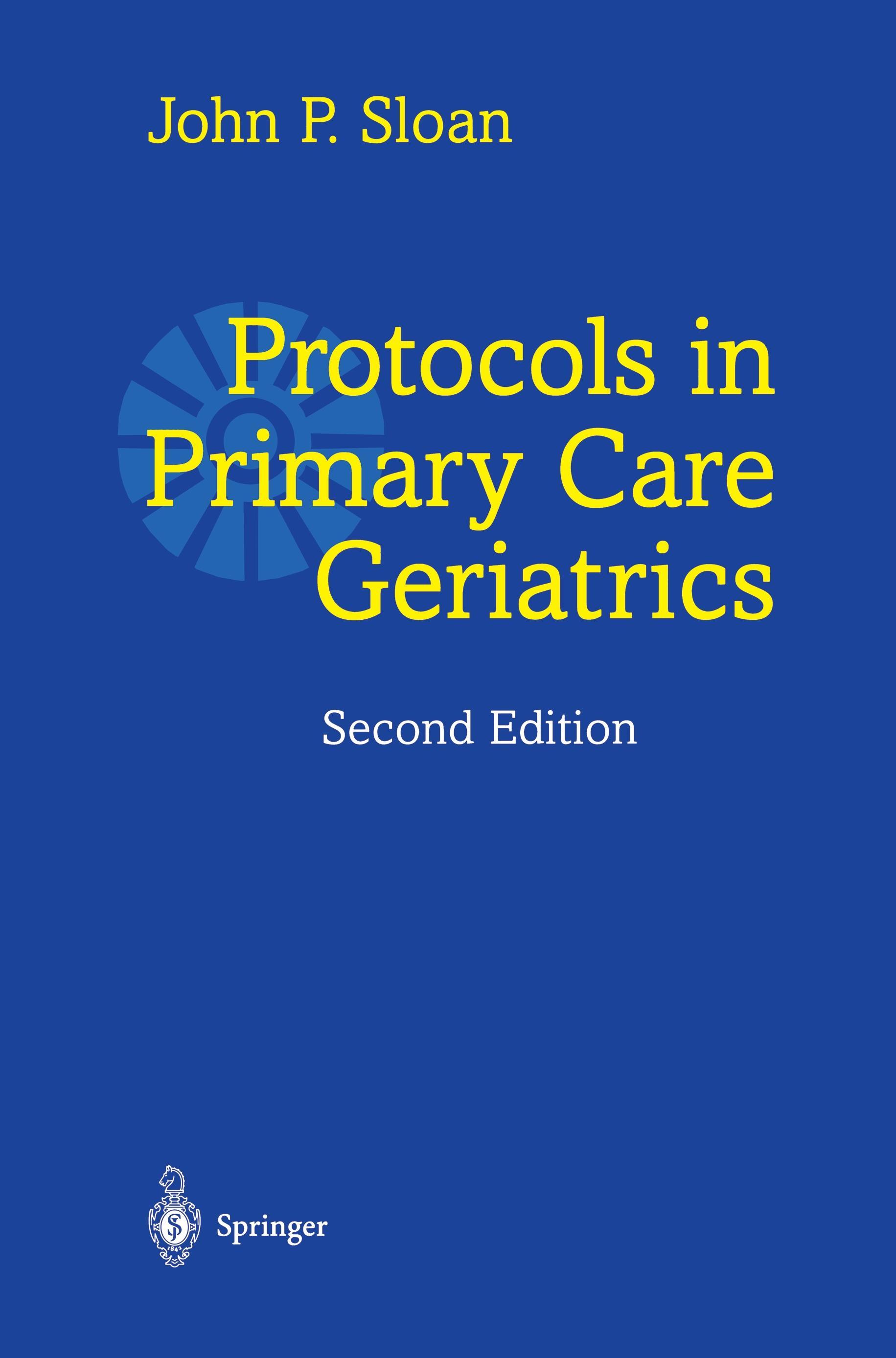 Protocols in Primary Care Geriatrics