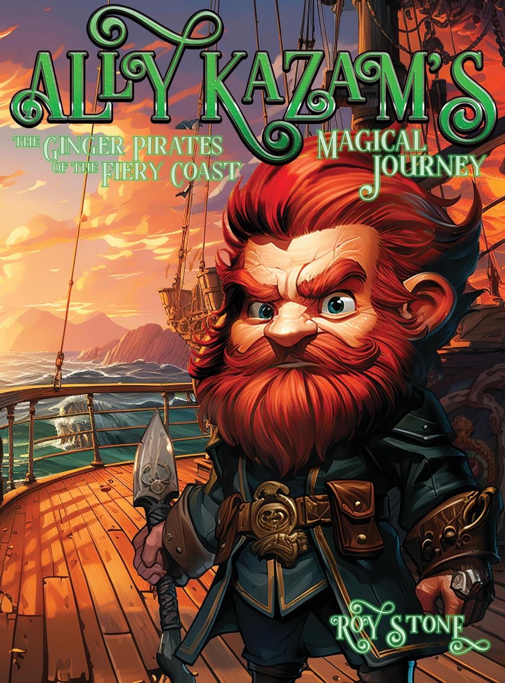 Ally Kazam's Magical journey - the Ginger Pirates of the Fiery Coast