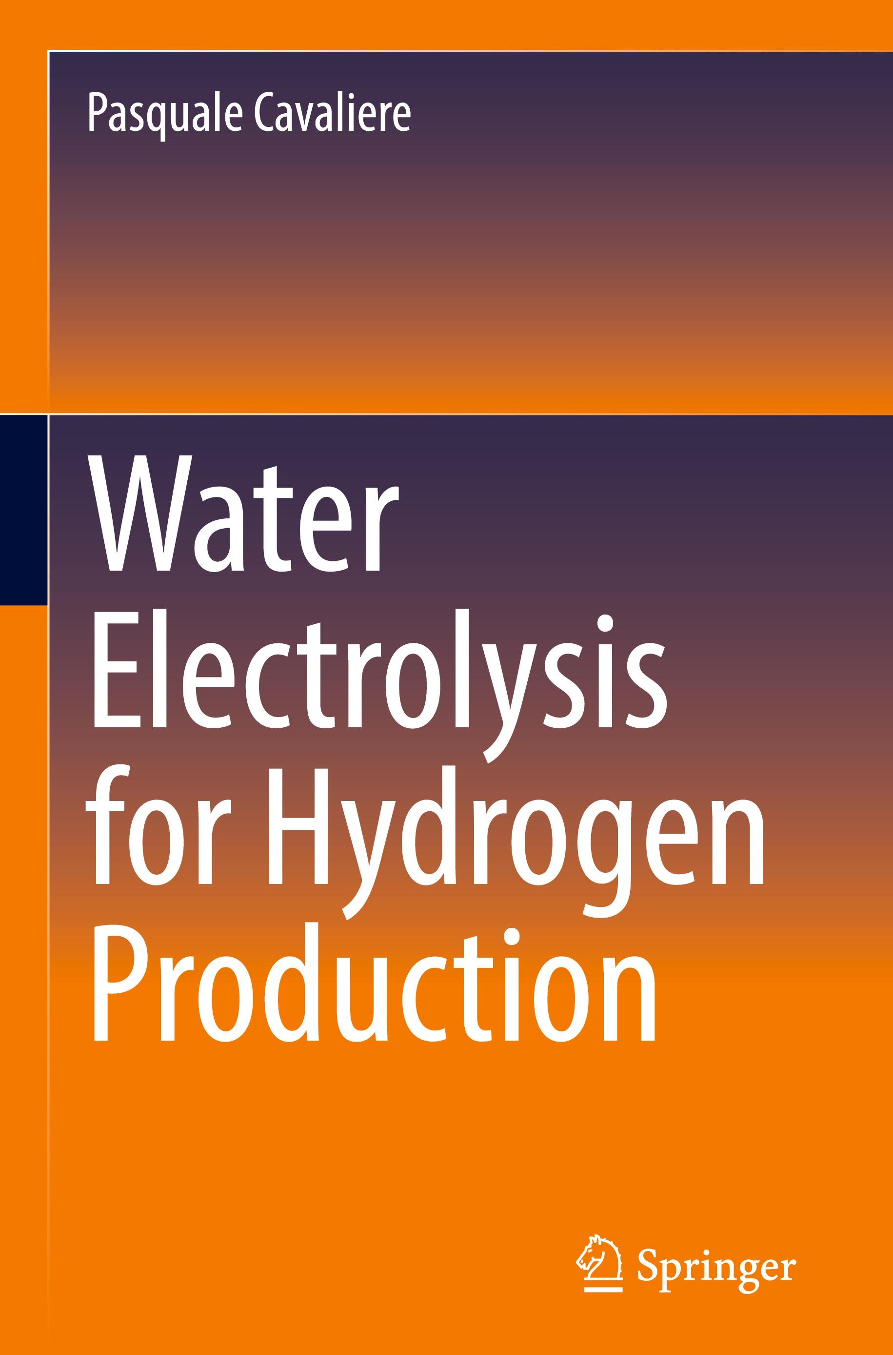 Water Electrolysis for Hydrogen Production