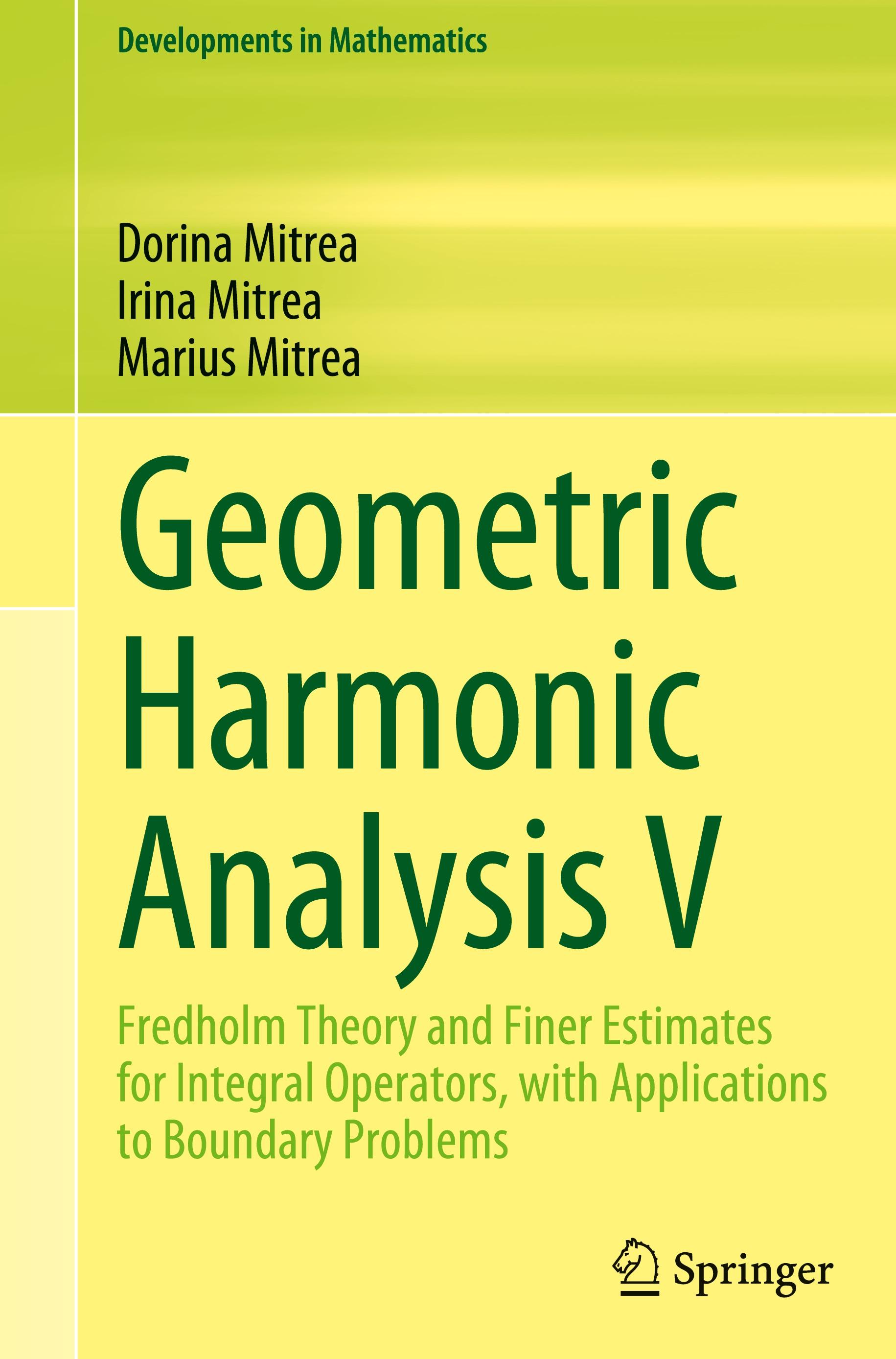 Geometric Harmonic Analysis V