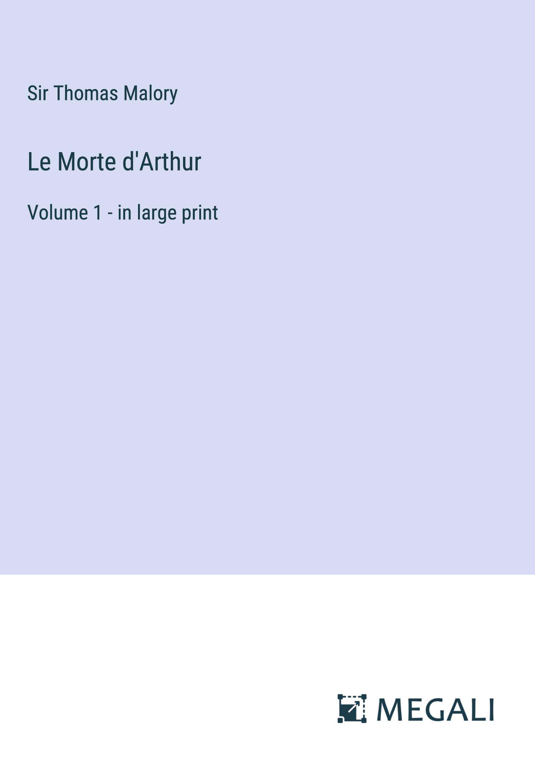 Le Morte d'Arthur