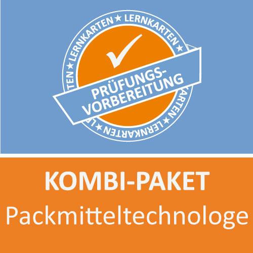 Packmitteltechnologe Lernkarten. Kombi-Paket