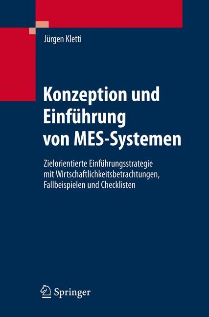 Konzeption und Einführung von MES-Systemen