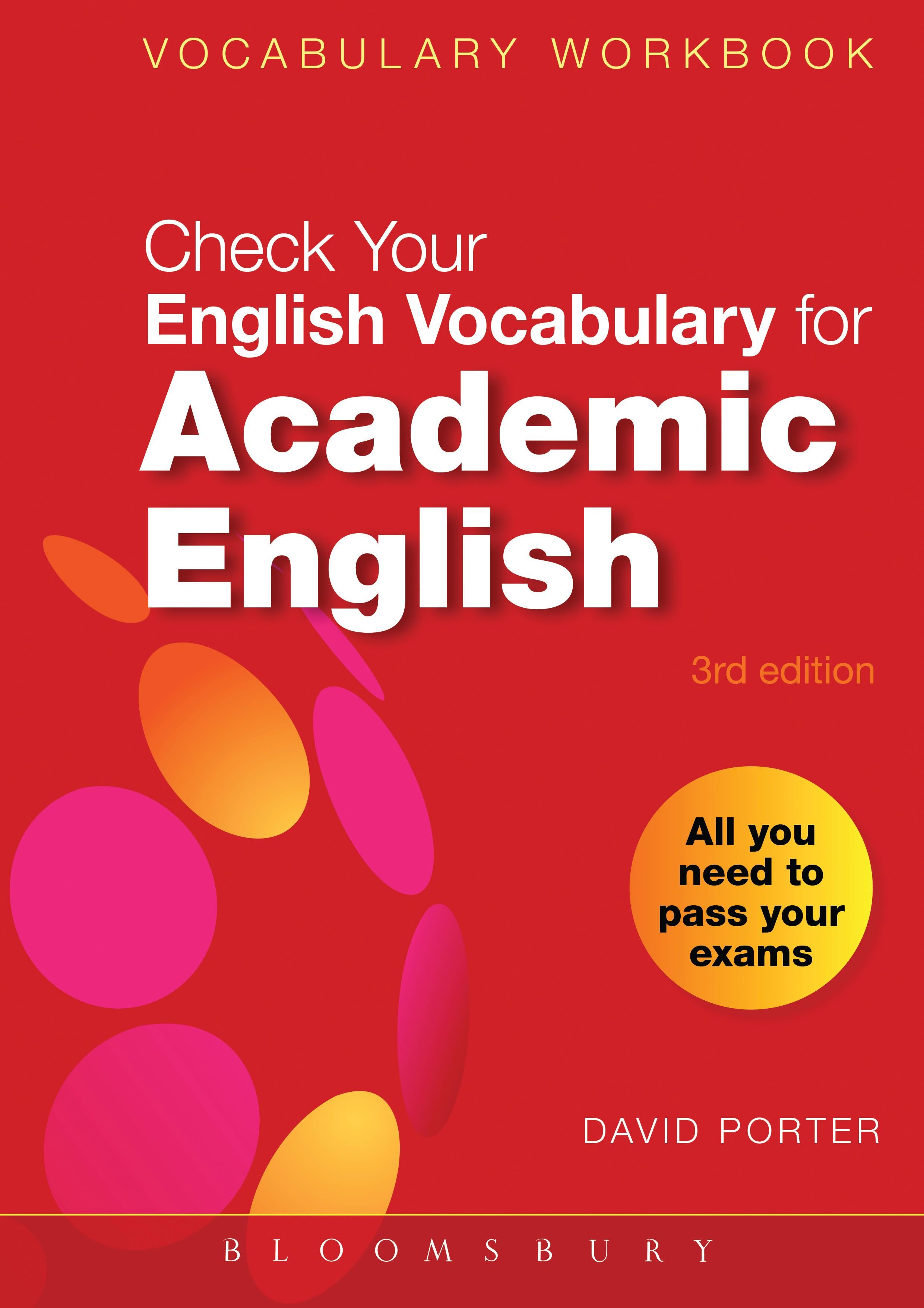 Check Your Vocabulary for Academic English