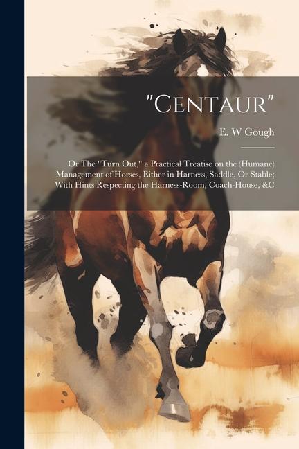 "Centaur": Or The "turn out," a Practical Treatise on the (humane) Management of Horses, Either in Harness, Saddle, Or Stable; Wi