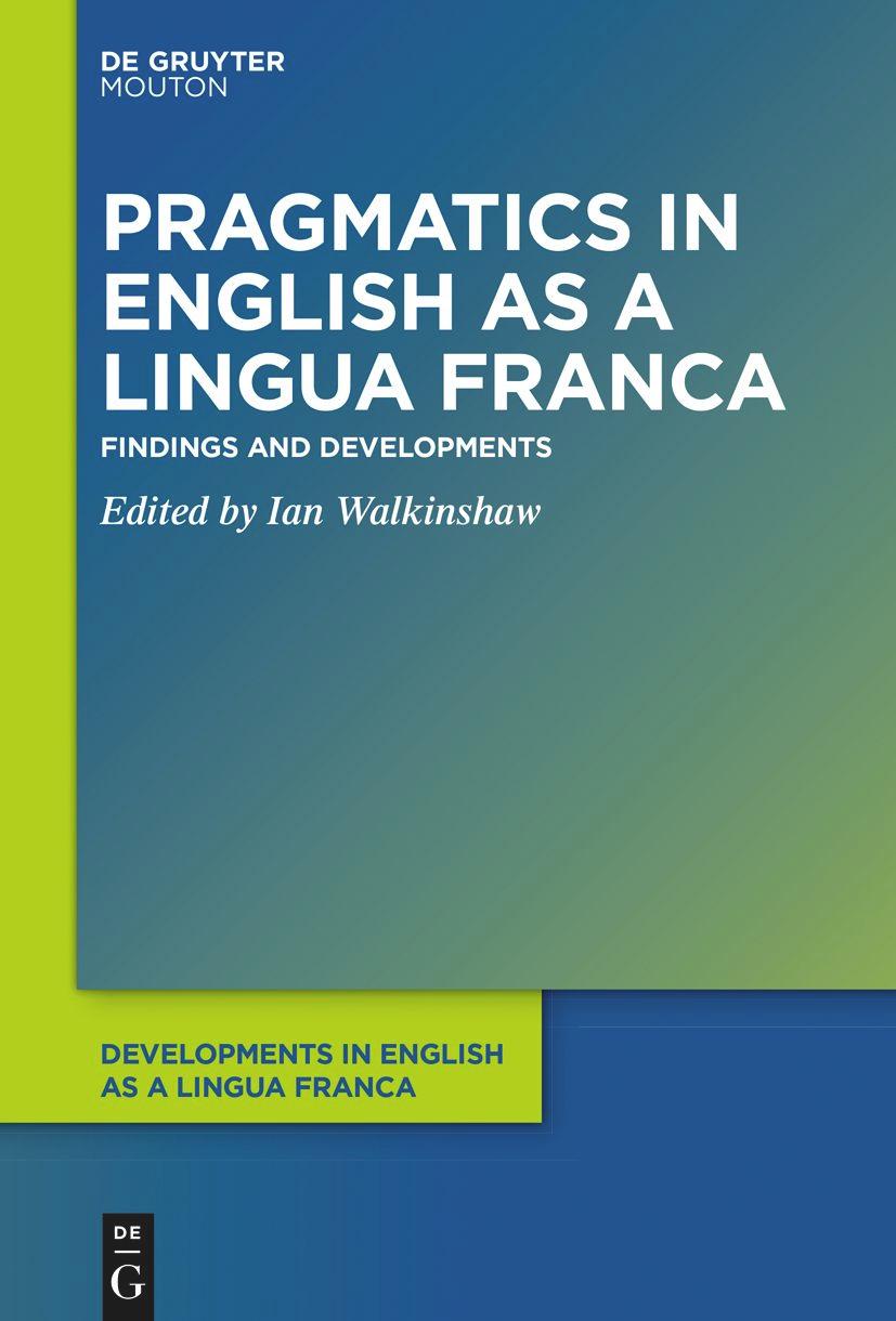 Pragmatics in English as a Lingua Franca