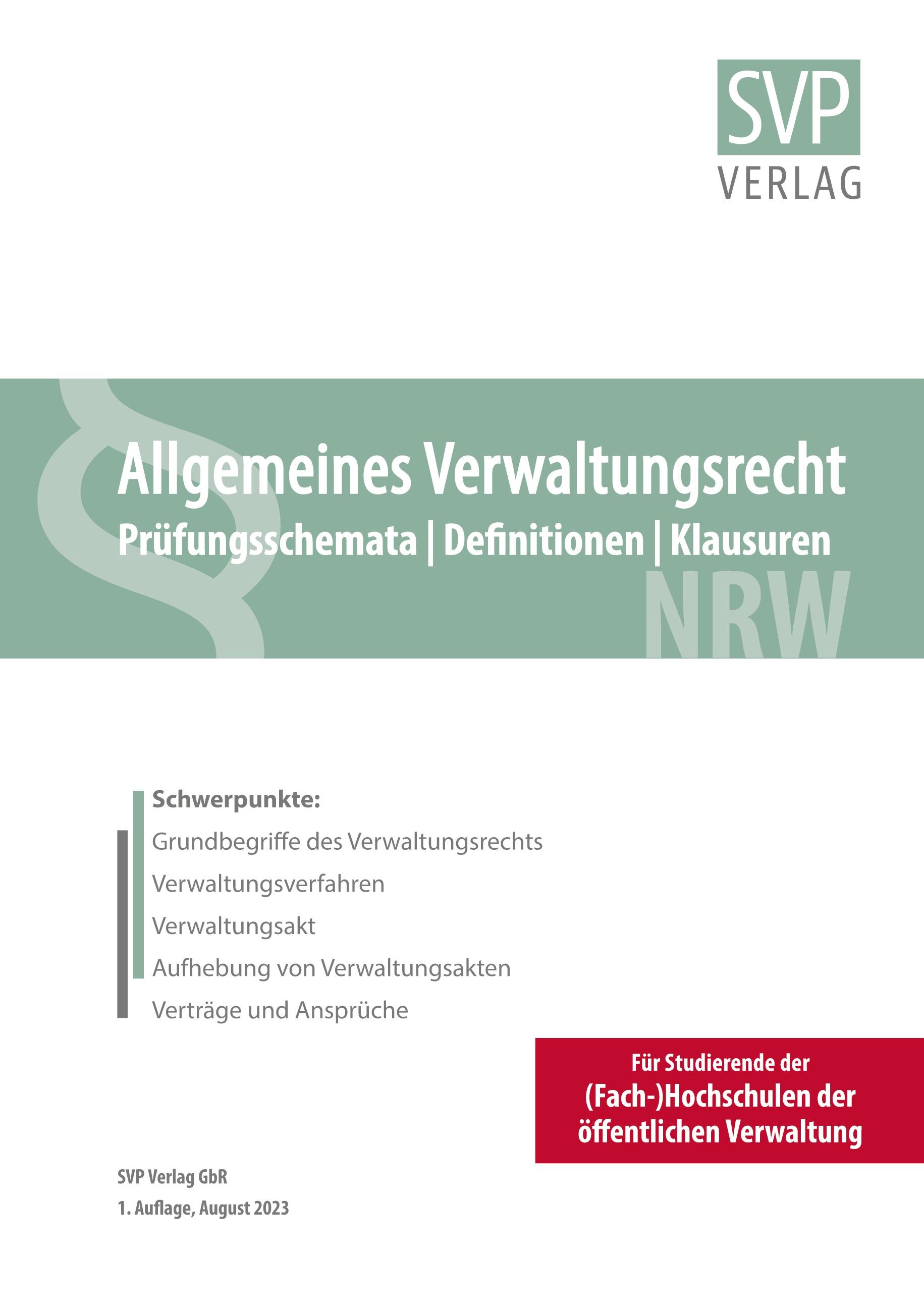 Allgemeines Verwaltungsrecht