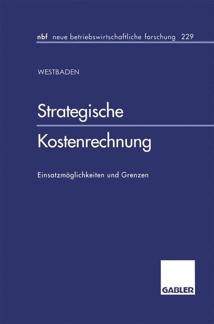 Strategische Kostenrechnung