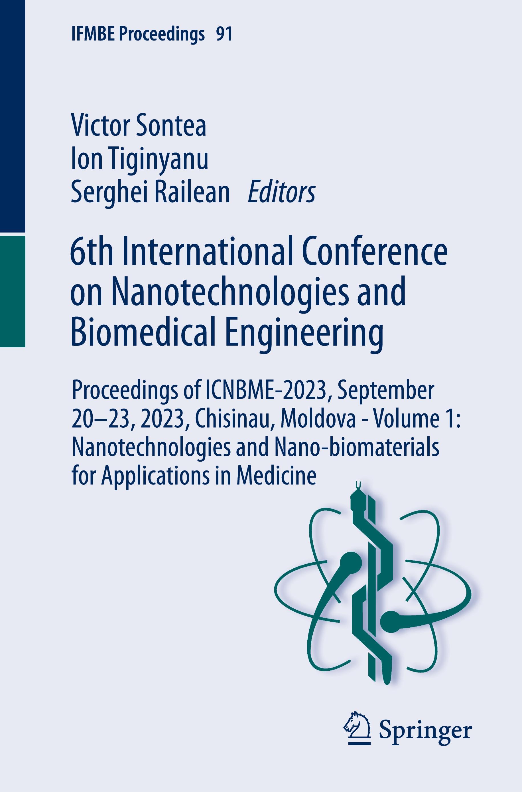 6th International Conference on Nanotechnologies and Biomedical Engineering