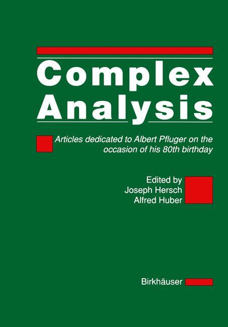 Complex Analysis