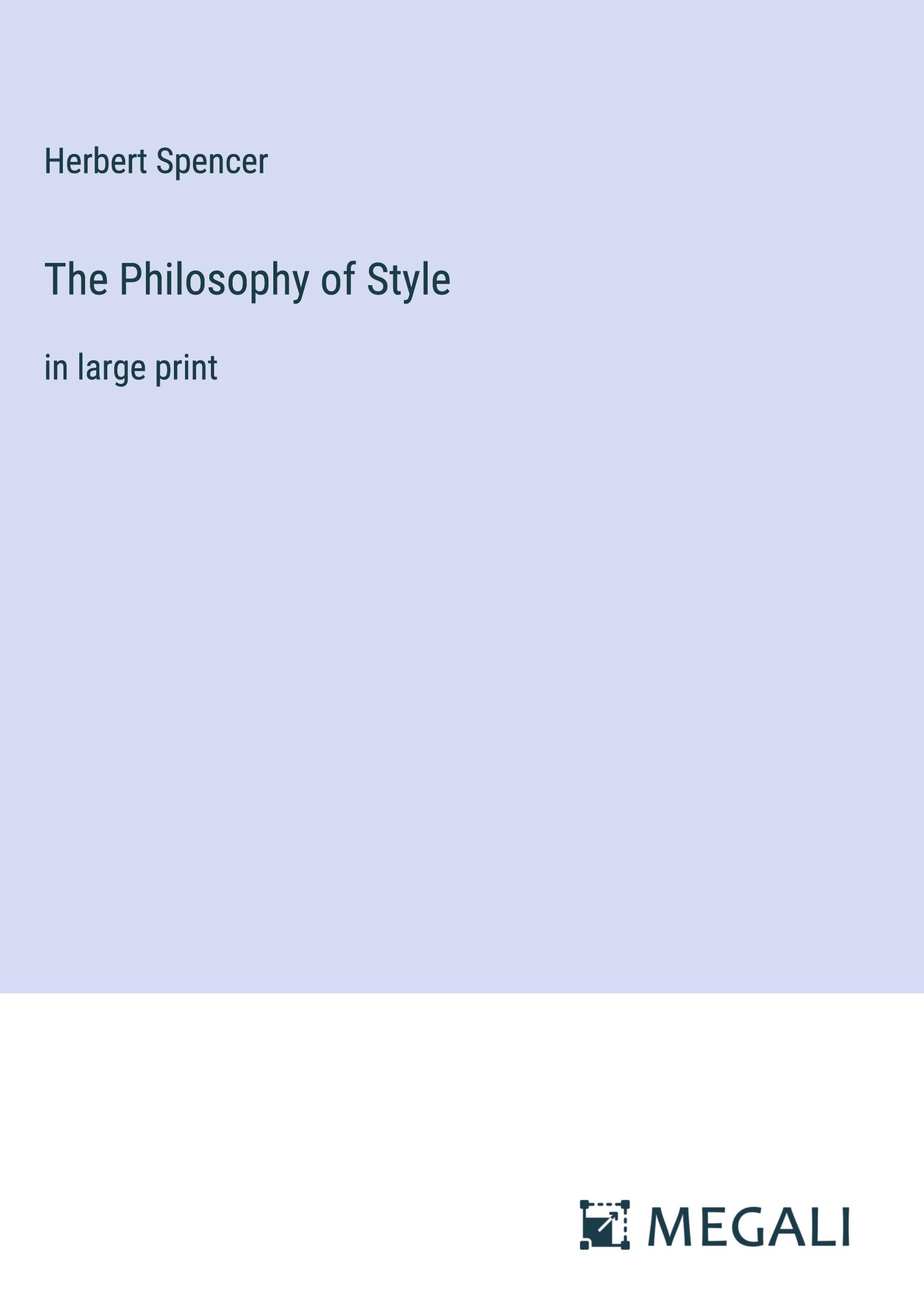 The Philosophy of Style