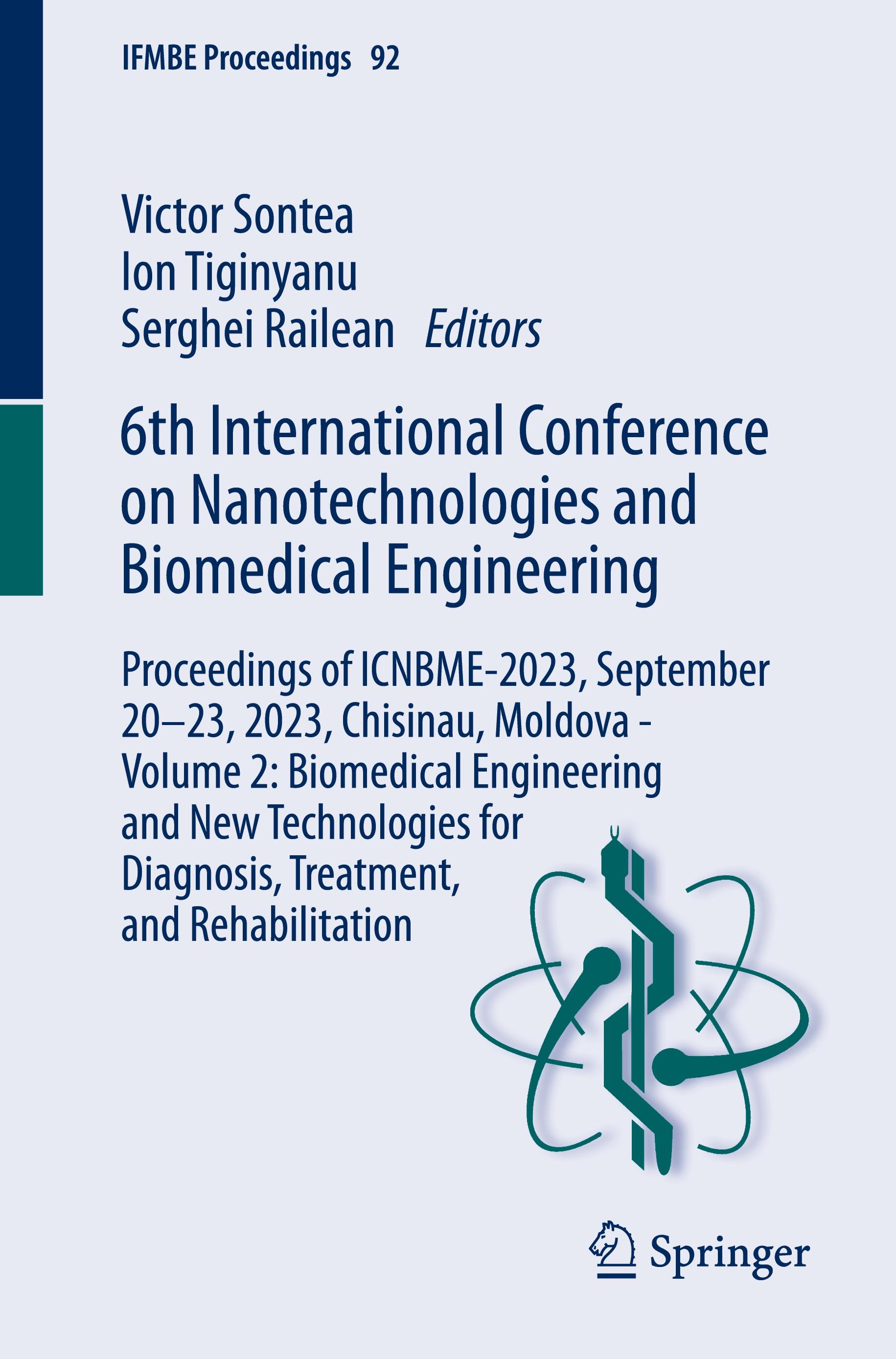 6th International Conference on Nanotechnologies and Biomedical Engineering