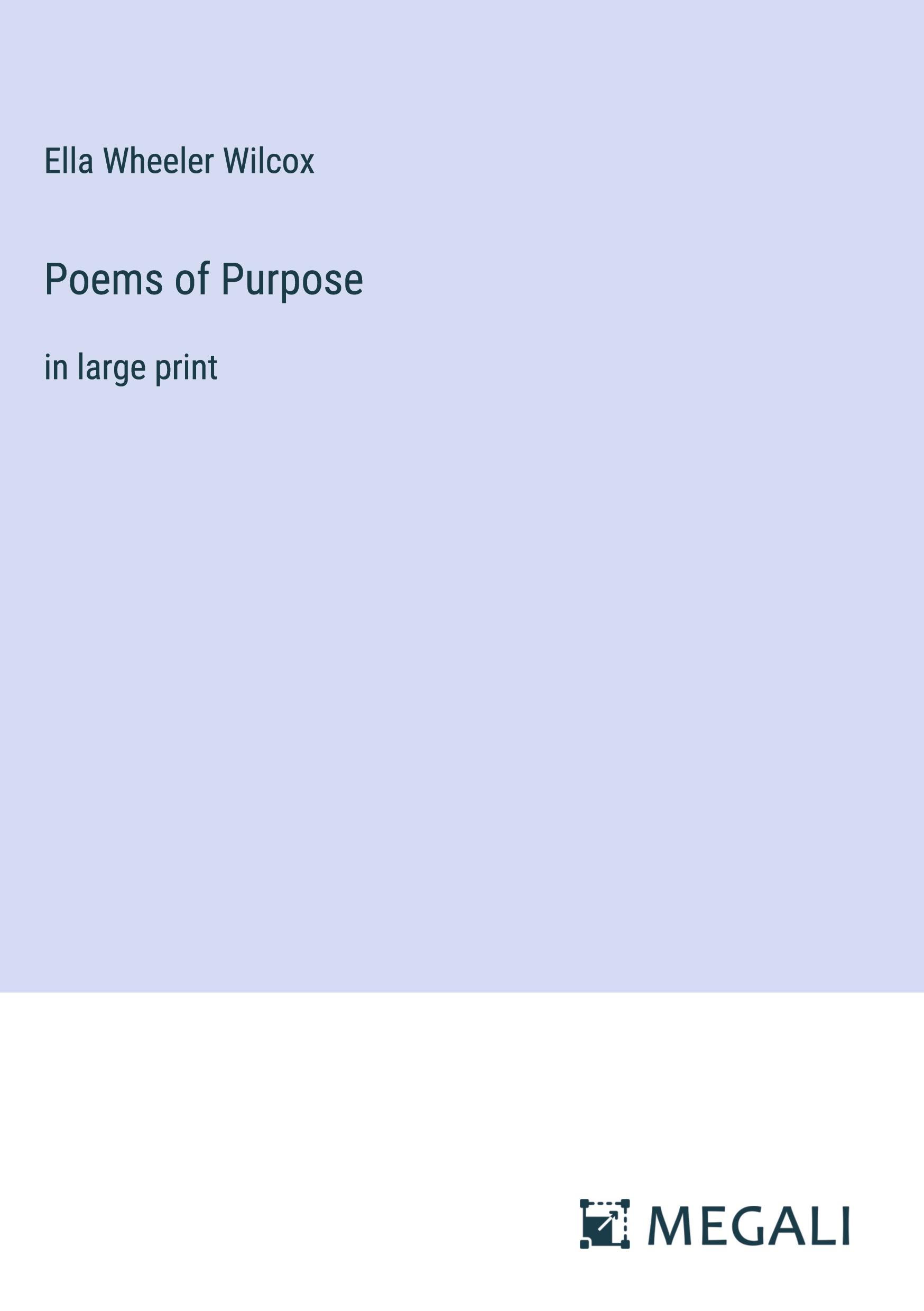 Poems of Purpose