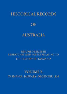 Historical Records of Australia: Series III Volume X