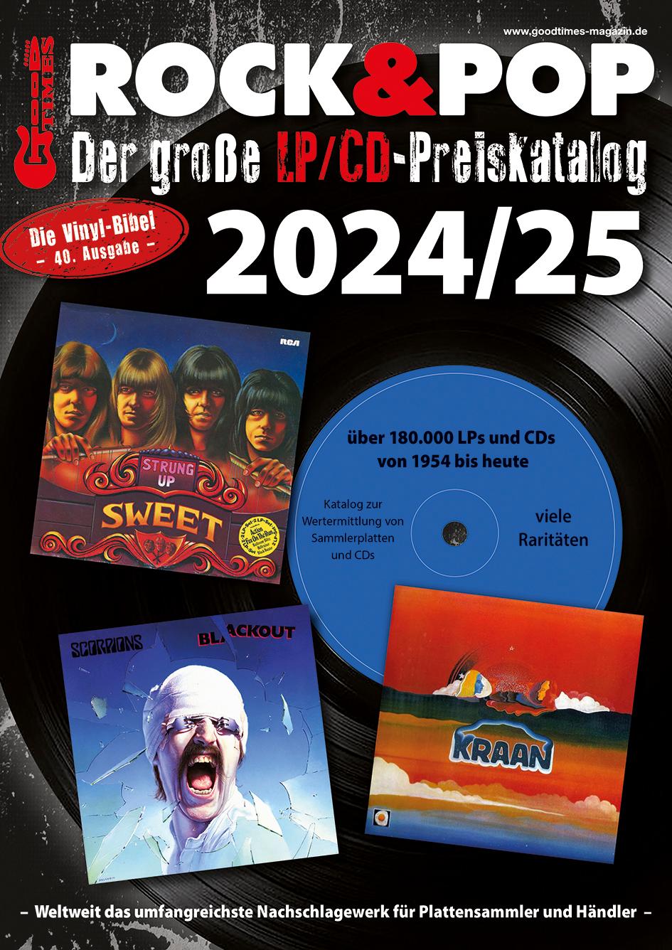 Der große Rock & Pop LP/CD Preiskatalog 2024/25