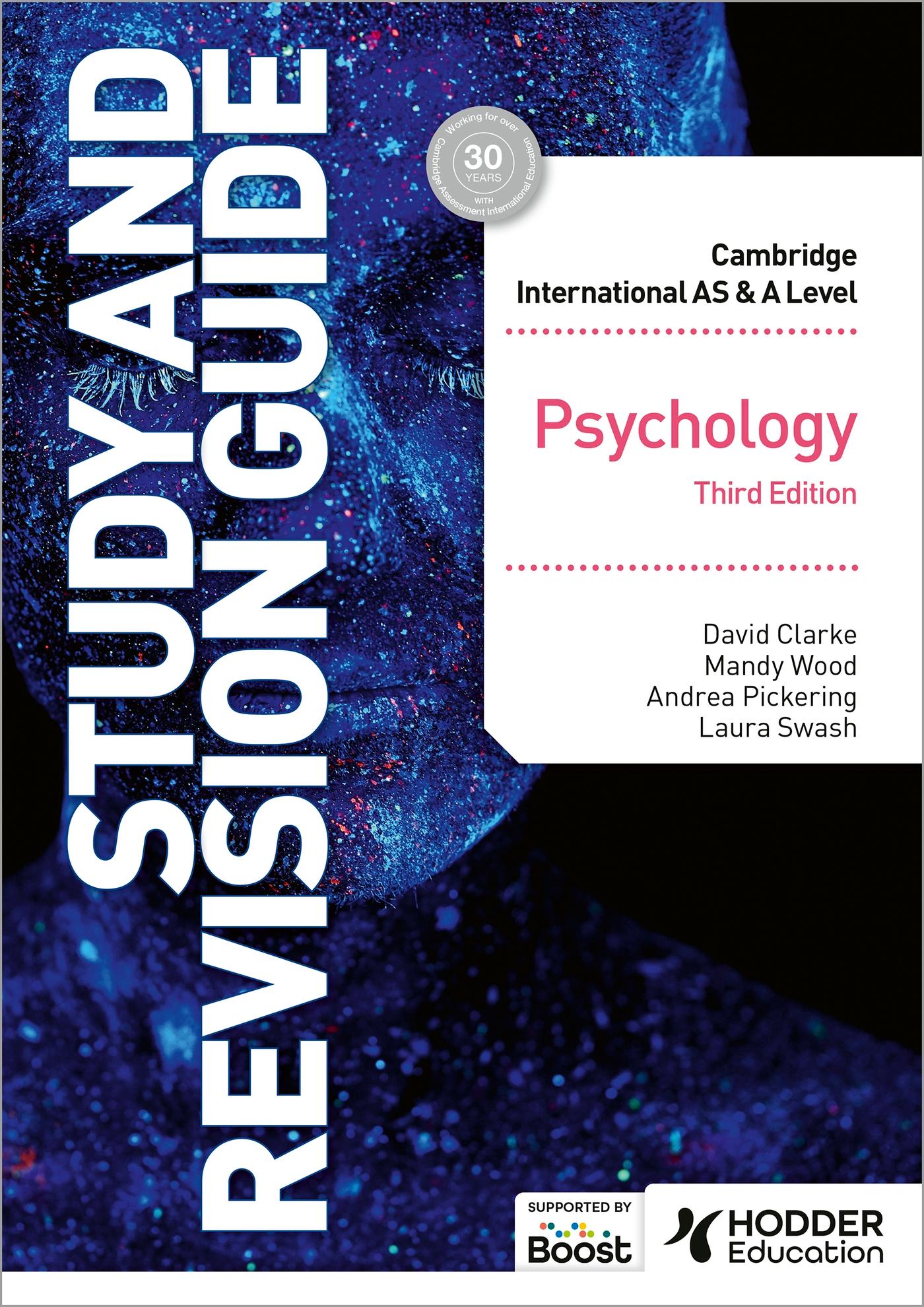 Cambridge International AS/A Level Psychology Study and Revision Guide