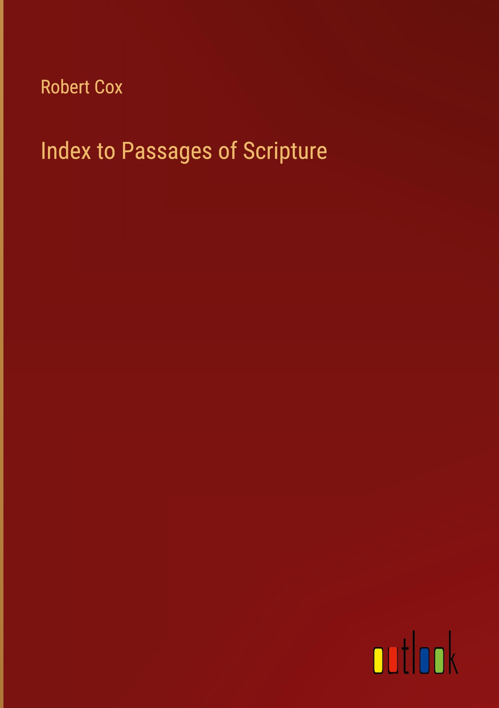 Index to Passages of Scripture