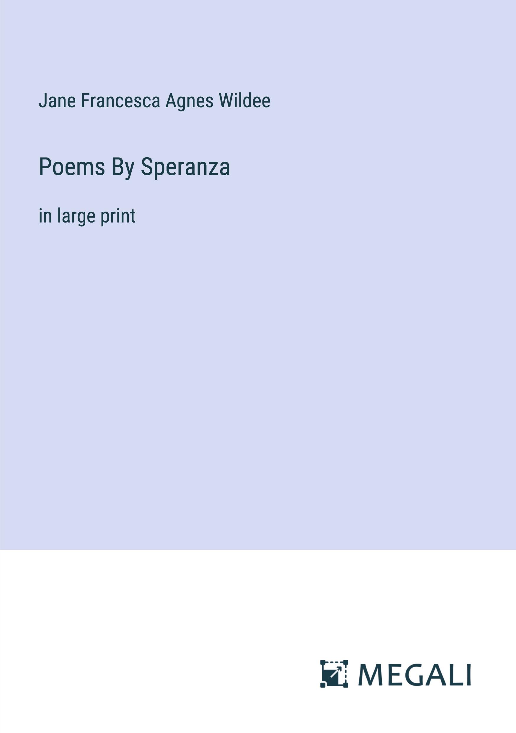 Poems By Speranza