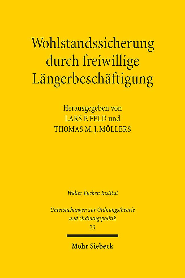 Wohlstandssicherung durch freiwillige Längerbeschäftigung