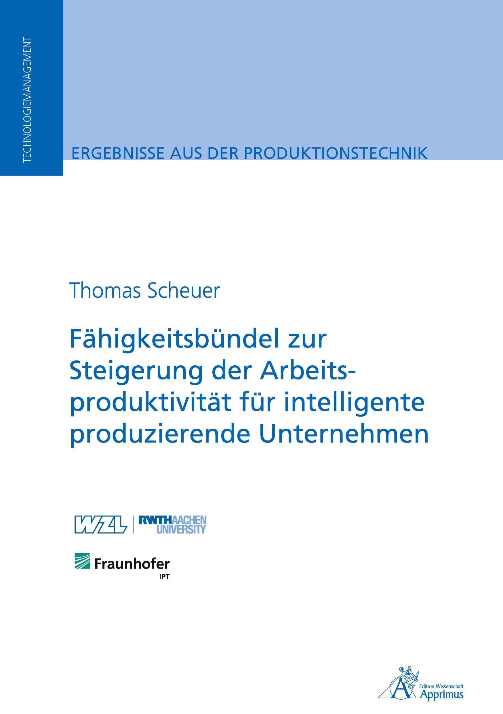 Fähigkeitsbündel zur Steigerung der Arbeitsproduktivität für intelligente produzierende Unternehmen