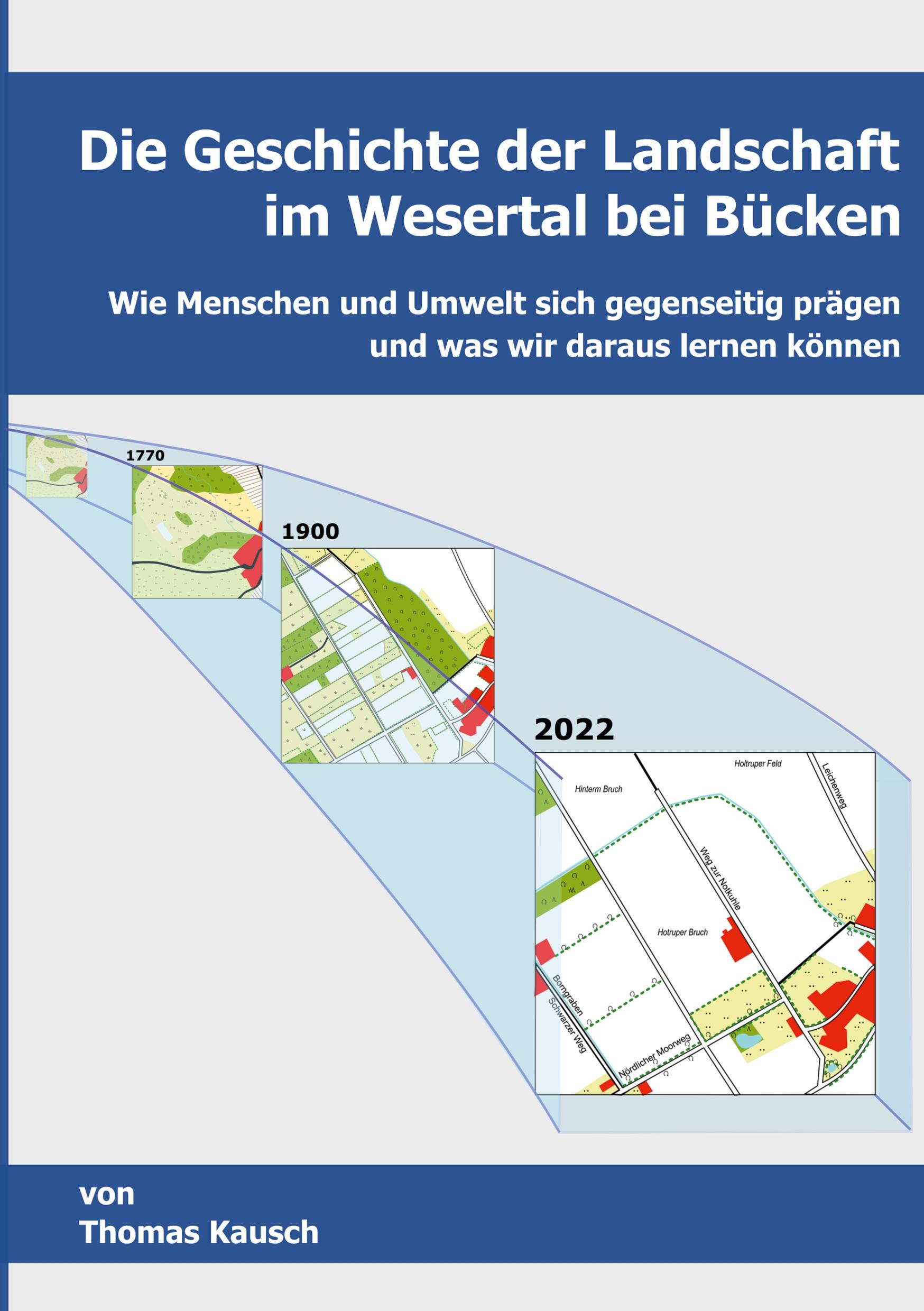 Die Geschichte der Landschaft im Wesertal bei Bücken.