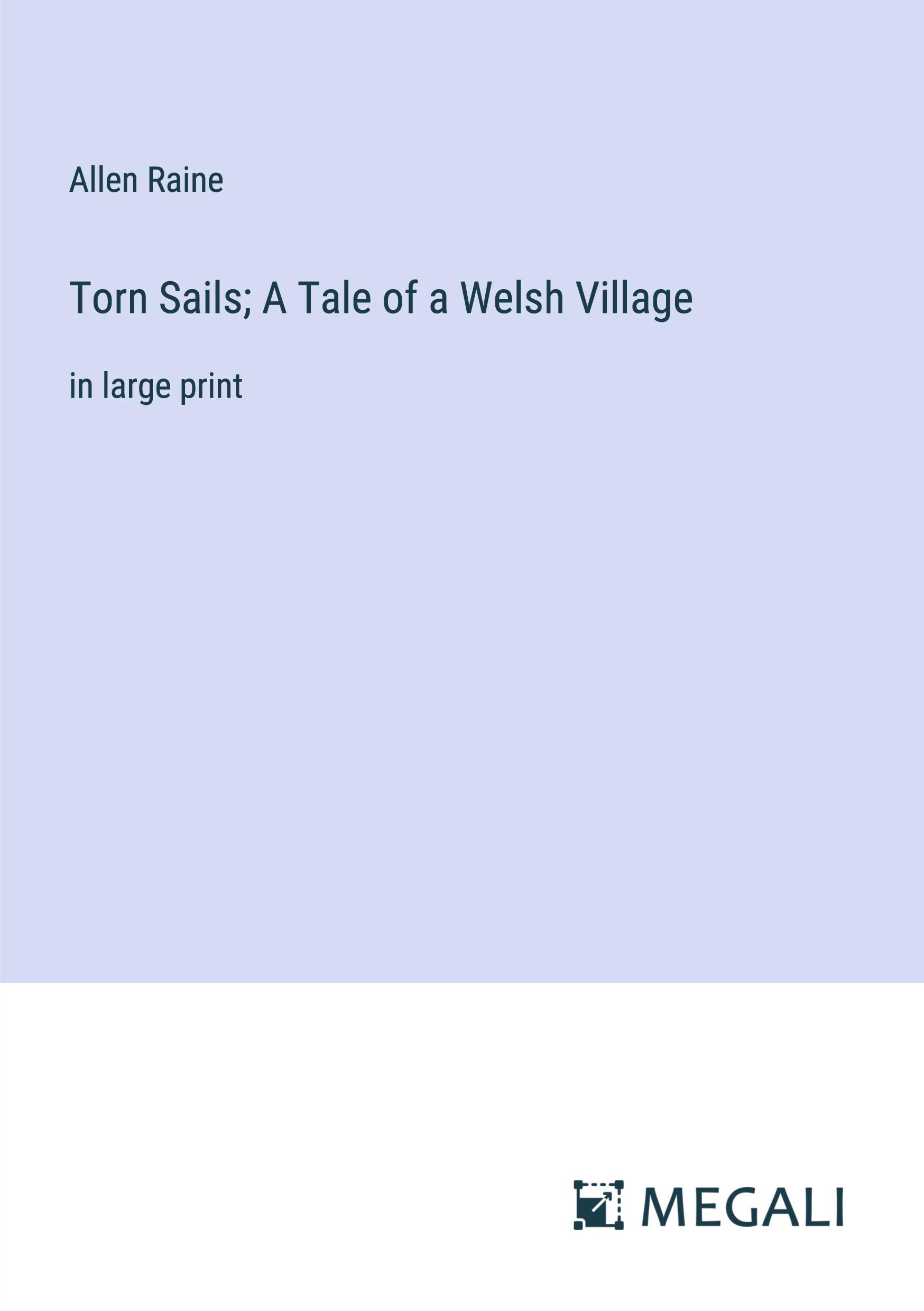 Torn Sails; A Tale of a Welsh Village