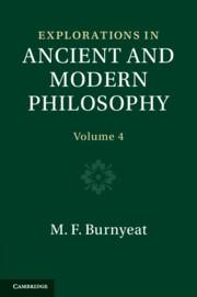 Explorations in Ancient and Modern Philosophy: Volume 4