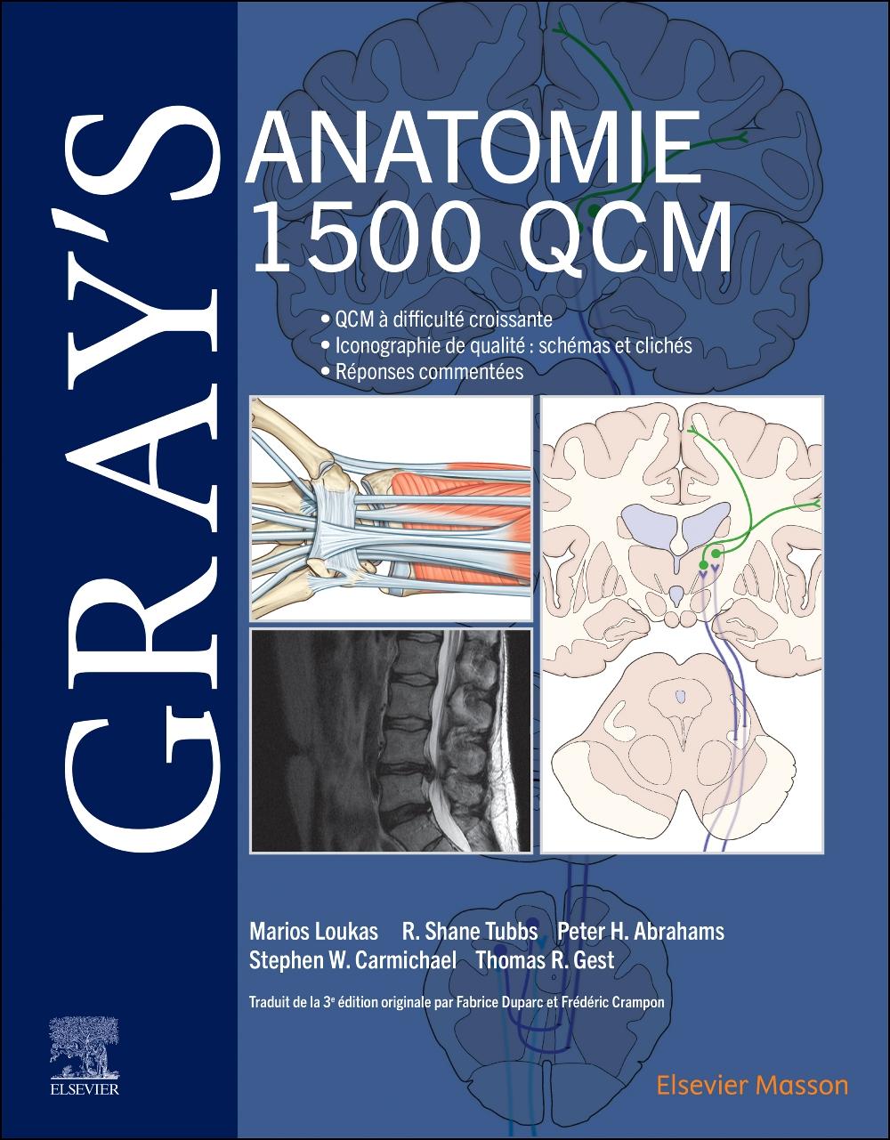 Gray's Anatomie - 1 500 Qcm