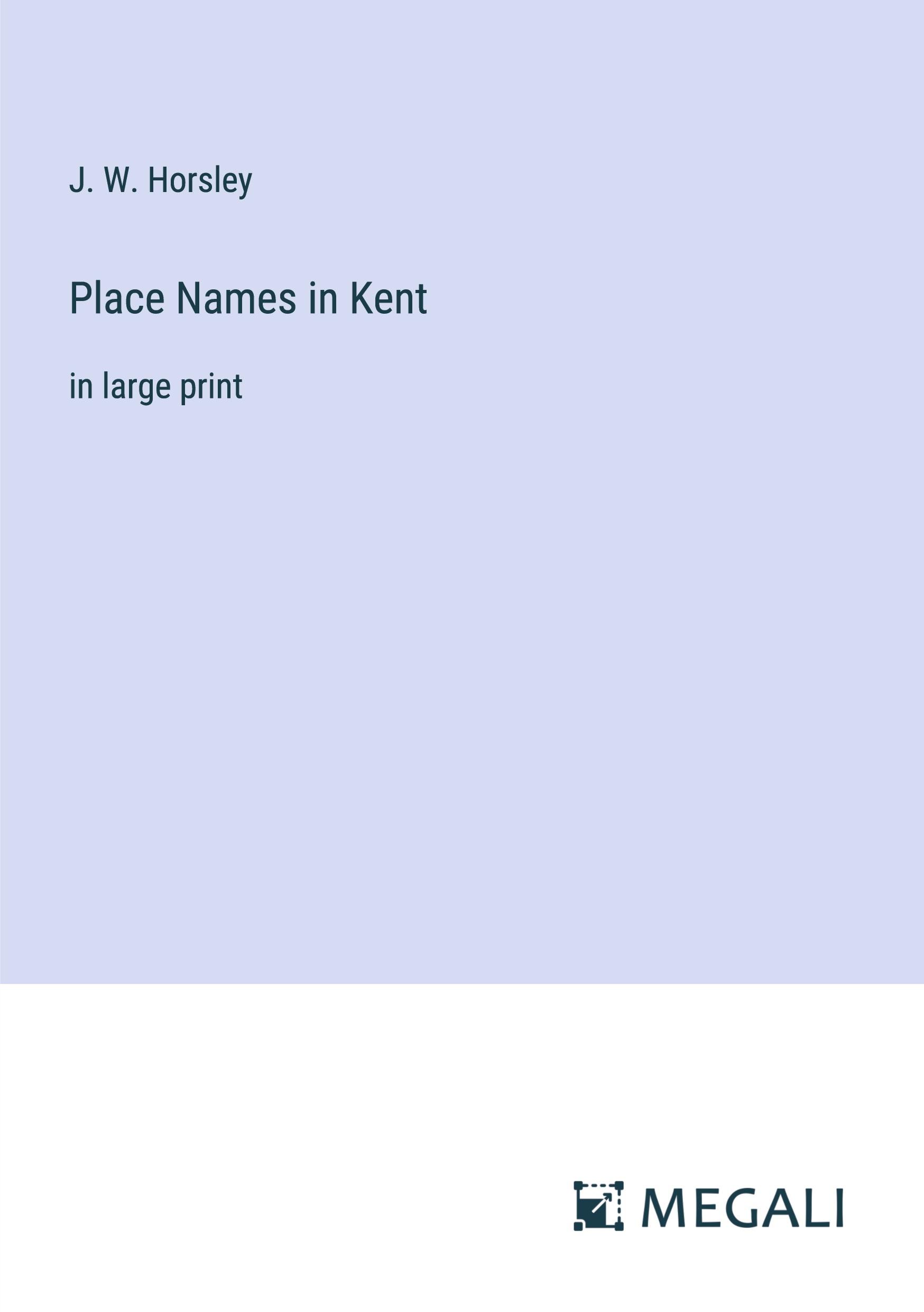 Place Names in Kent