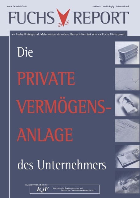 Die private Vermögensanlage des Unternehmers