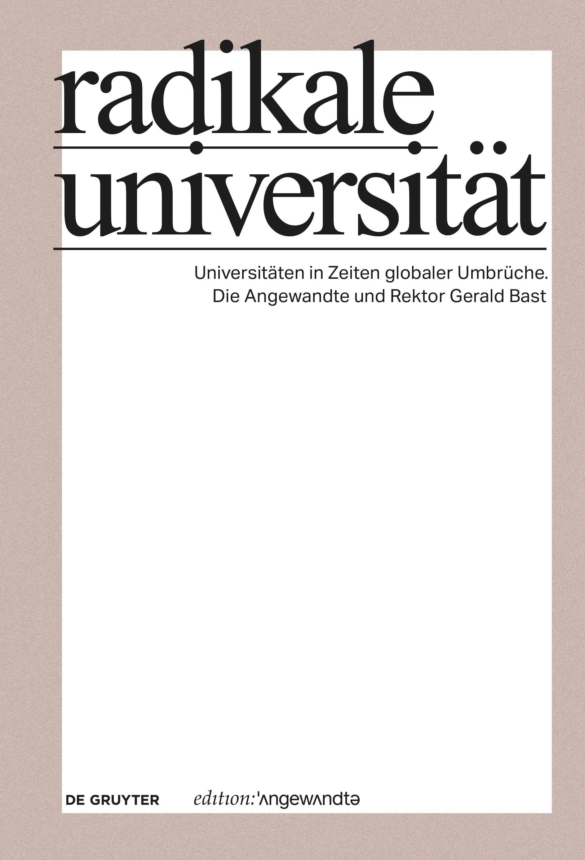 Radikale Universität