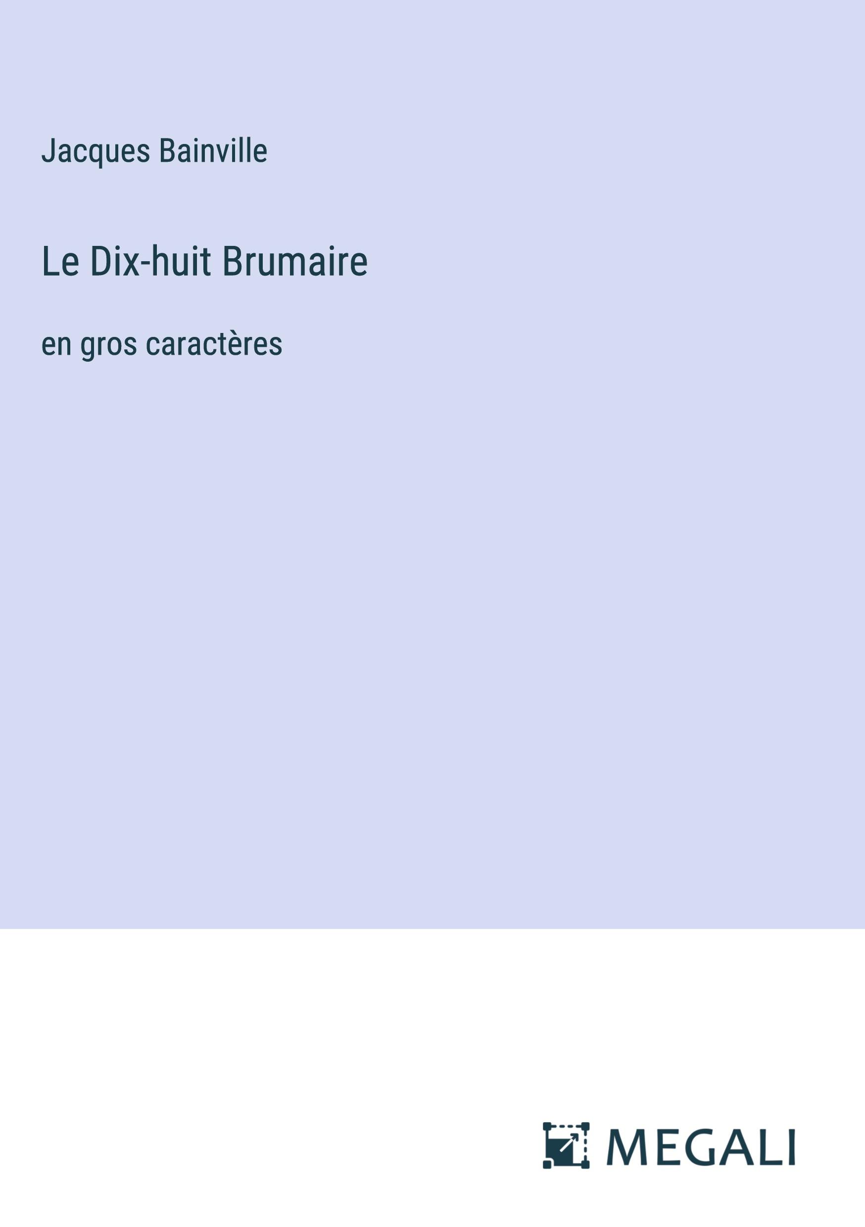 Le Dix-huit Brumaire