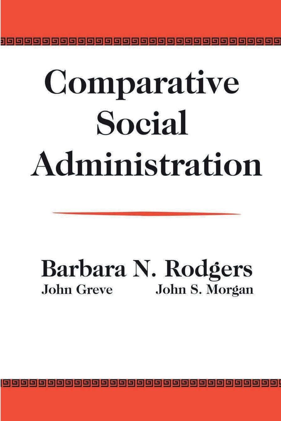 Comparative Social Administration