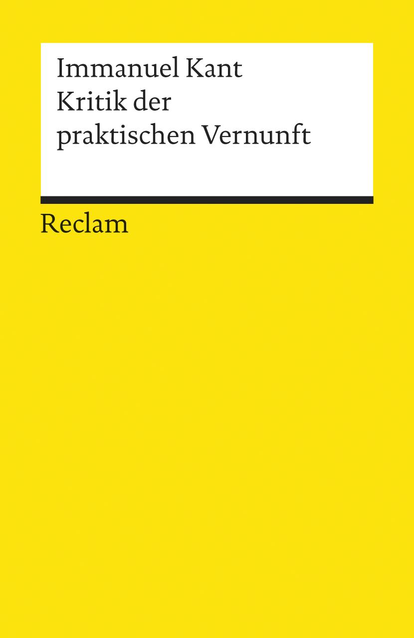 Kritik der praktischen Vernunft