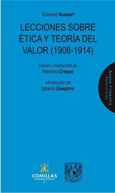 Lecciones sobre ética y teoría del valor (1908-1914)