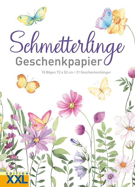 Schmetterlinge - Geschenkpapier