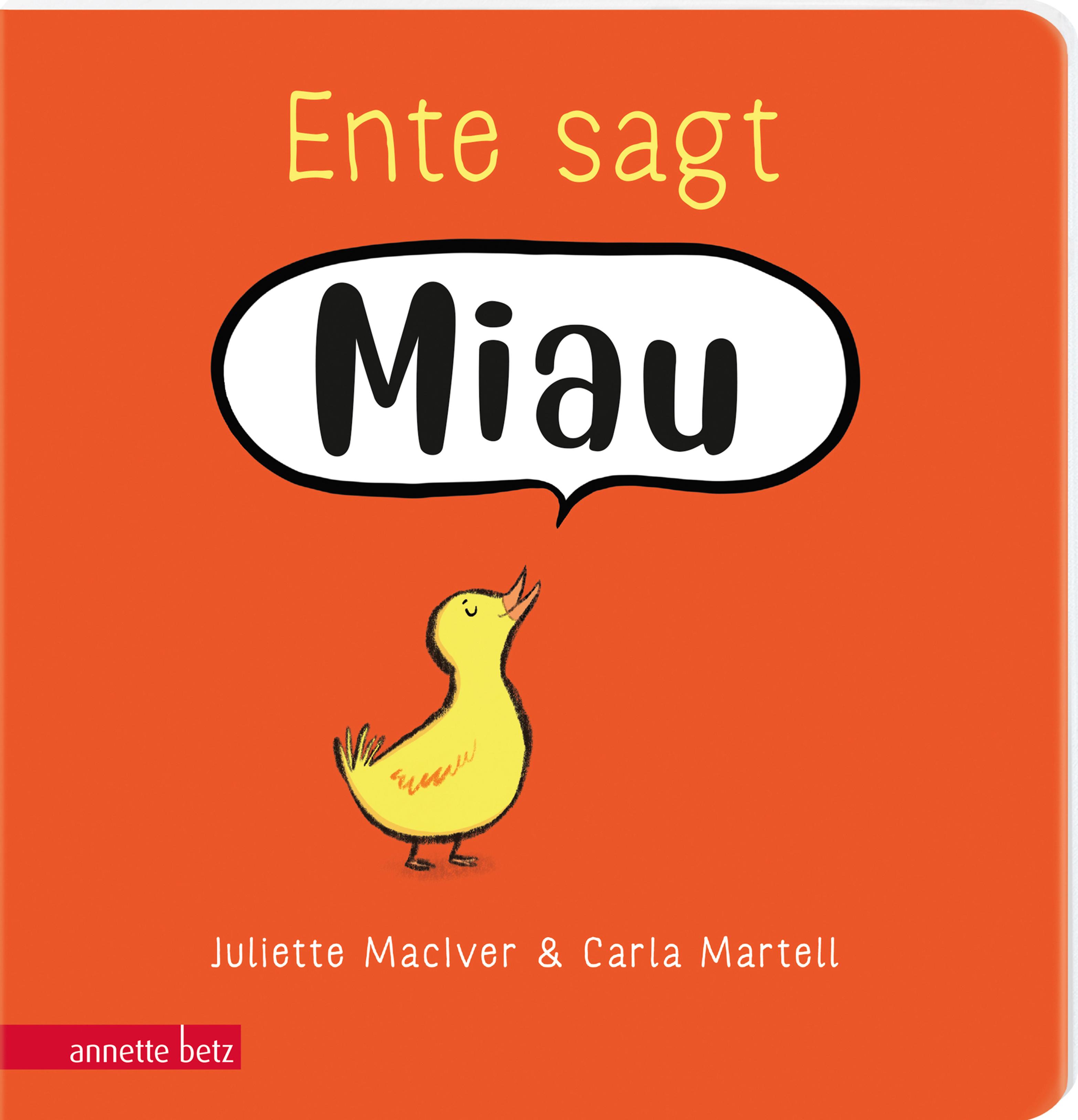 Ente sagt Miau