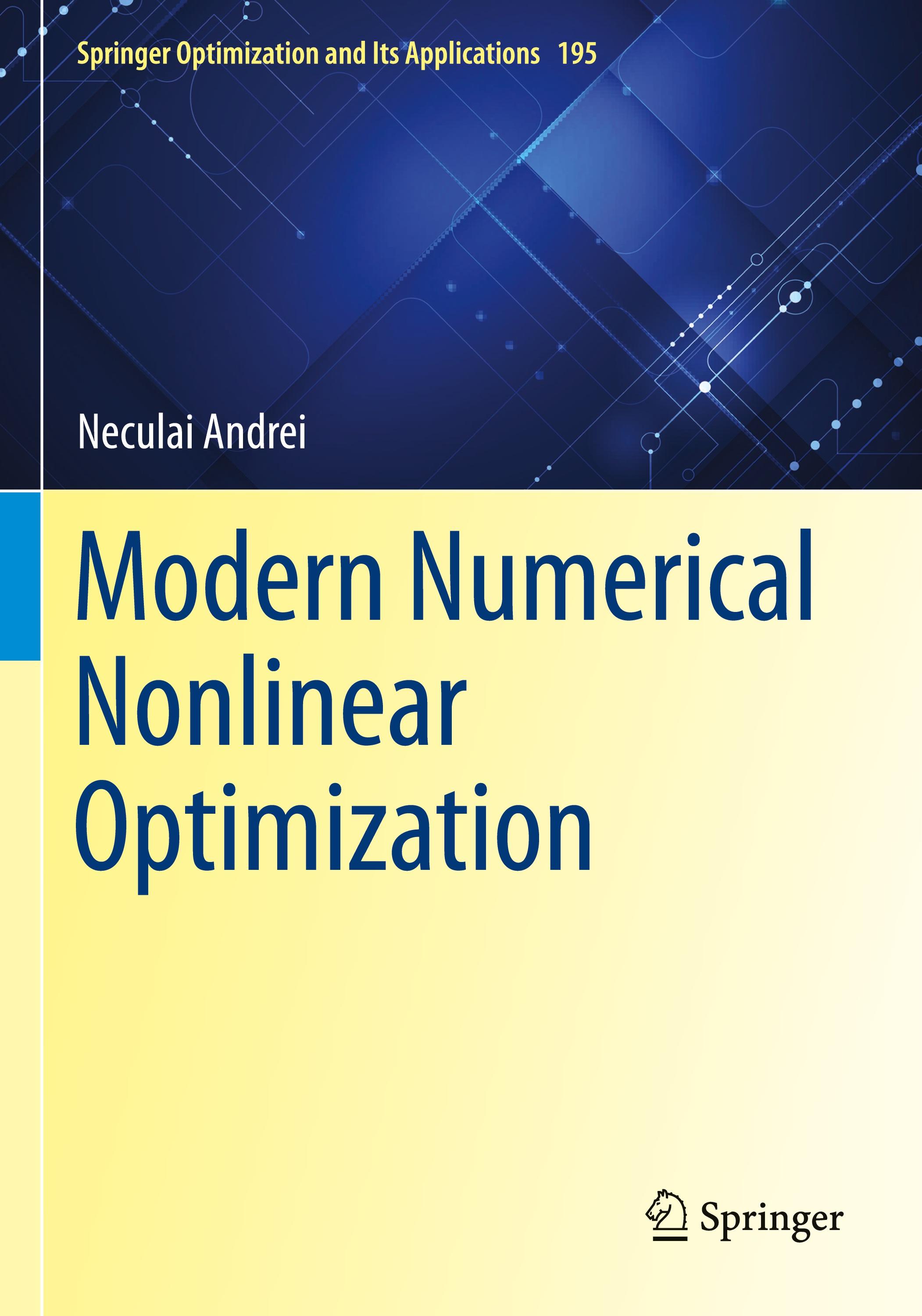 Modern Numerical Nonlinear Optimization