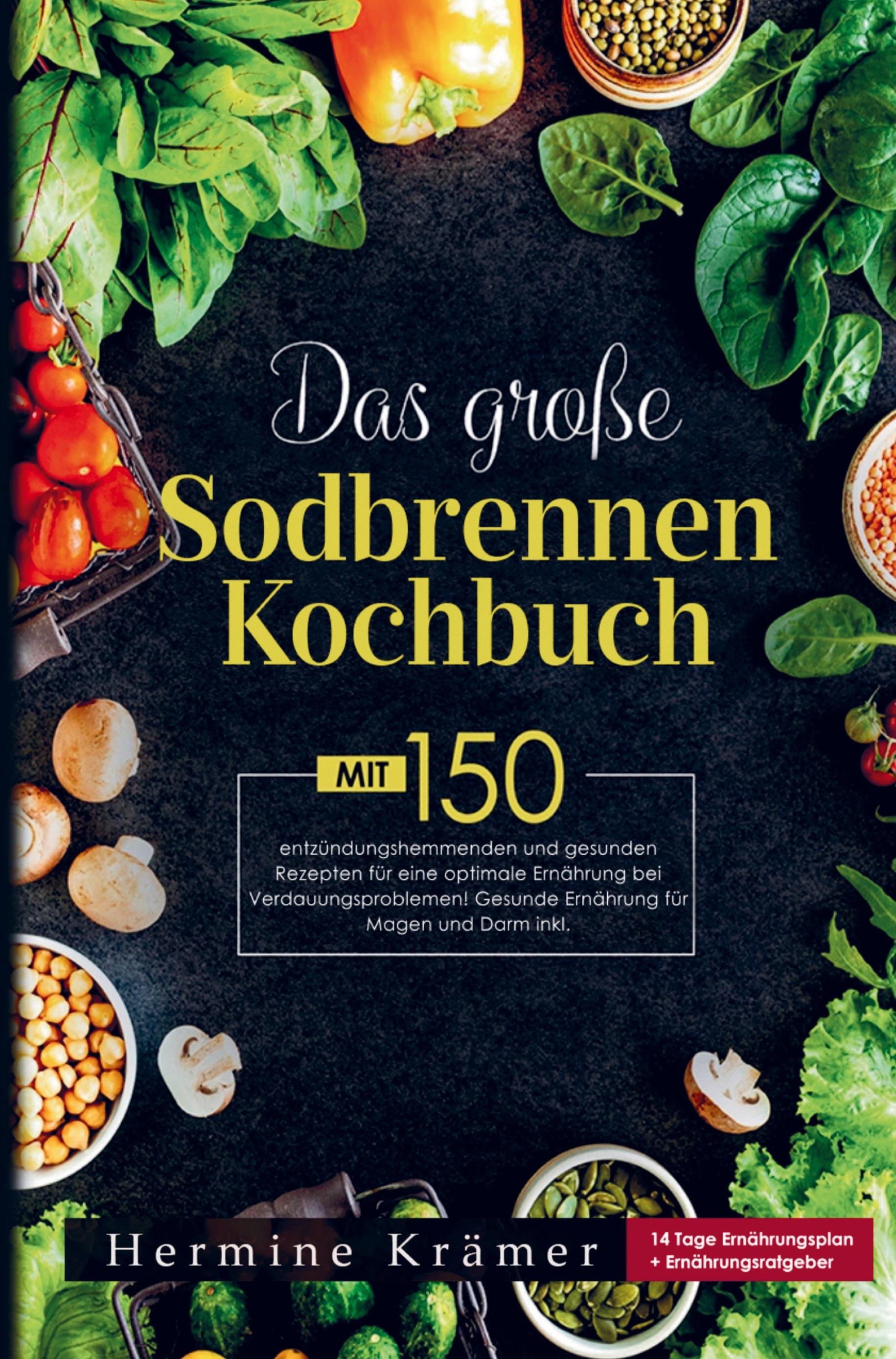 Das große Sodbrennen Kochbuch für eine optimale Ernährung bei Verdauungsproblemen!