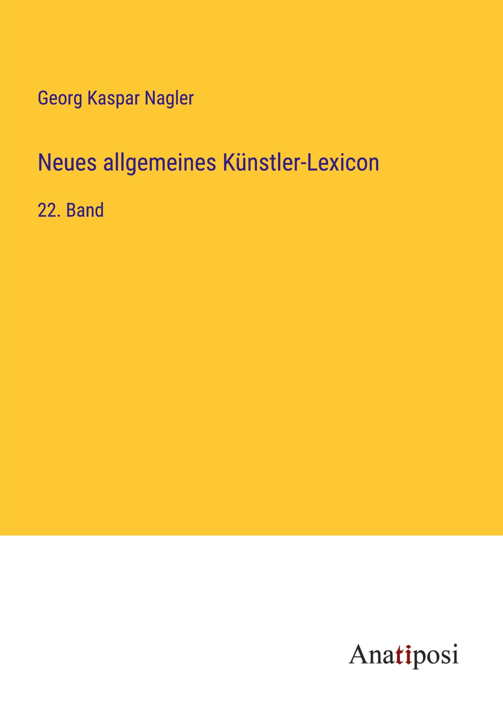 Neues allgemeines Künstler-Lexicon